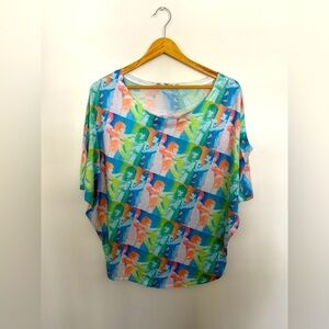 Time Machine Flowy top Size M